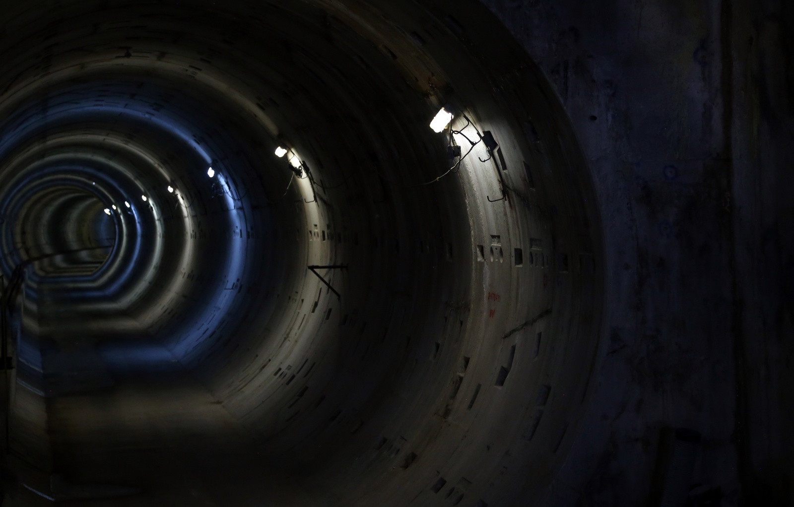 Thessaloniki's Metro under construction